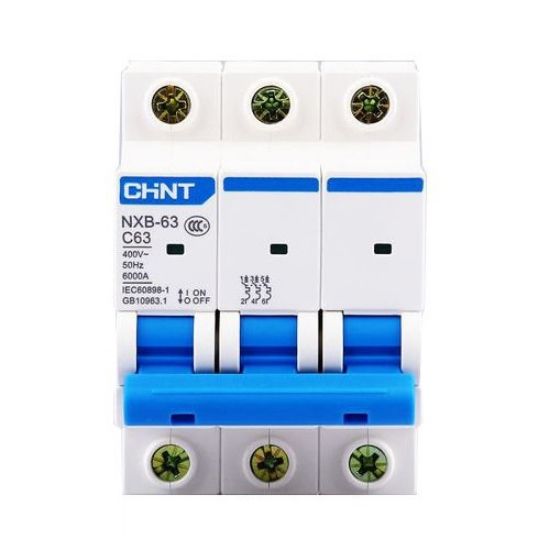 Ảnh của 25A MCB 3P 6kA Ảnh của 25A MCB 3P 6kA