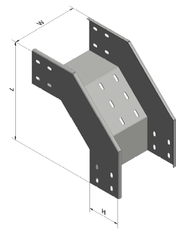 Picture for category 90° Vertical Outside Elbow Cable Tray